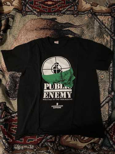 Supreme Public Enemy Undercover Terrordome Tee Black Size XL. T-Shirt SS18