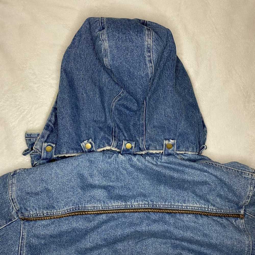 Vintage 80s Climate Zone Denim Coat - image 5