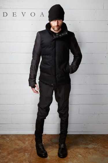ジャケット・アウター DEVOA Jacket Wool / Cotton Raschel Knit Devoa devoa jacket - Gem