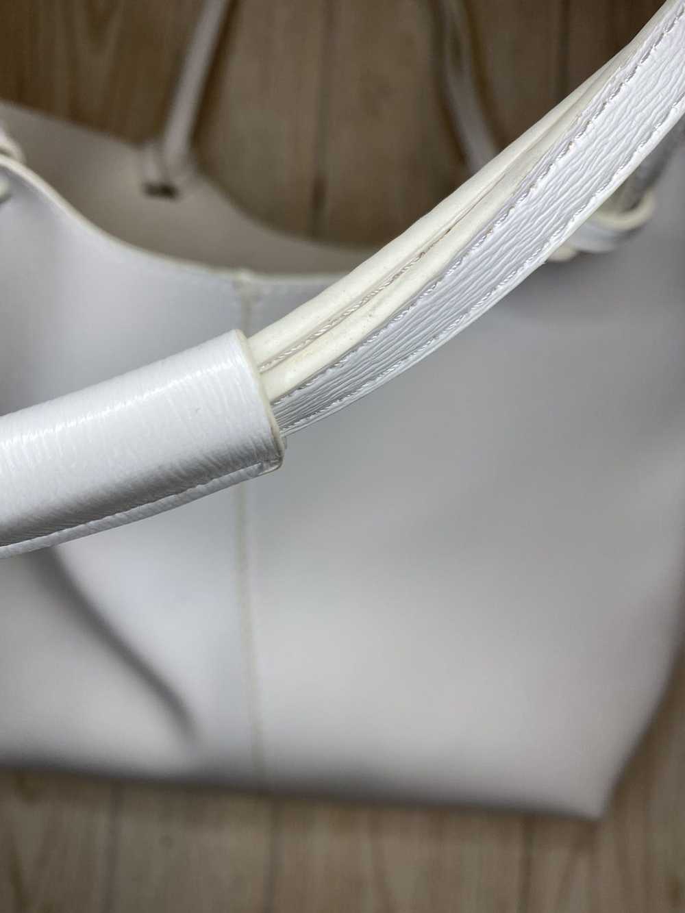 Neiman Marcus White Neiman Marcus Handbag Tote - image 2