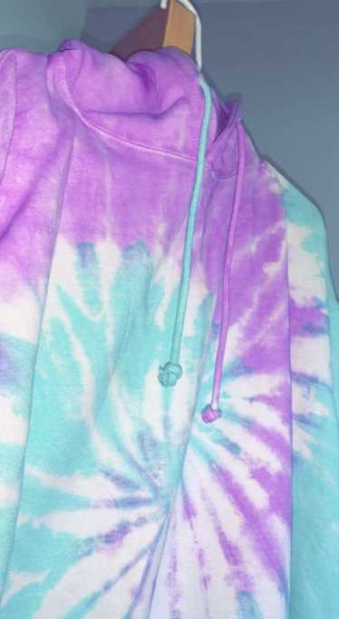 999 Club × Vintage Juice Wrld Tie Dye Hoodie