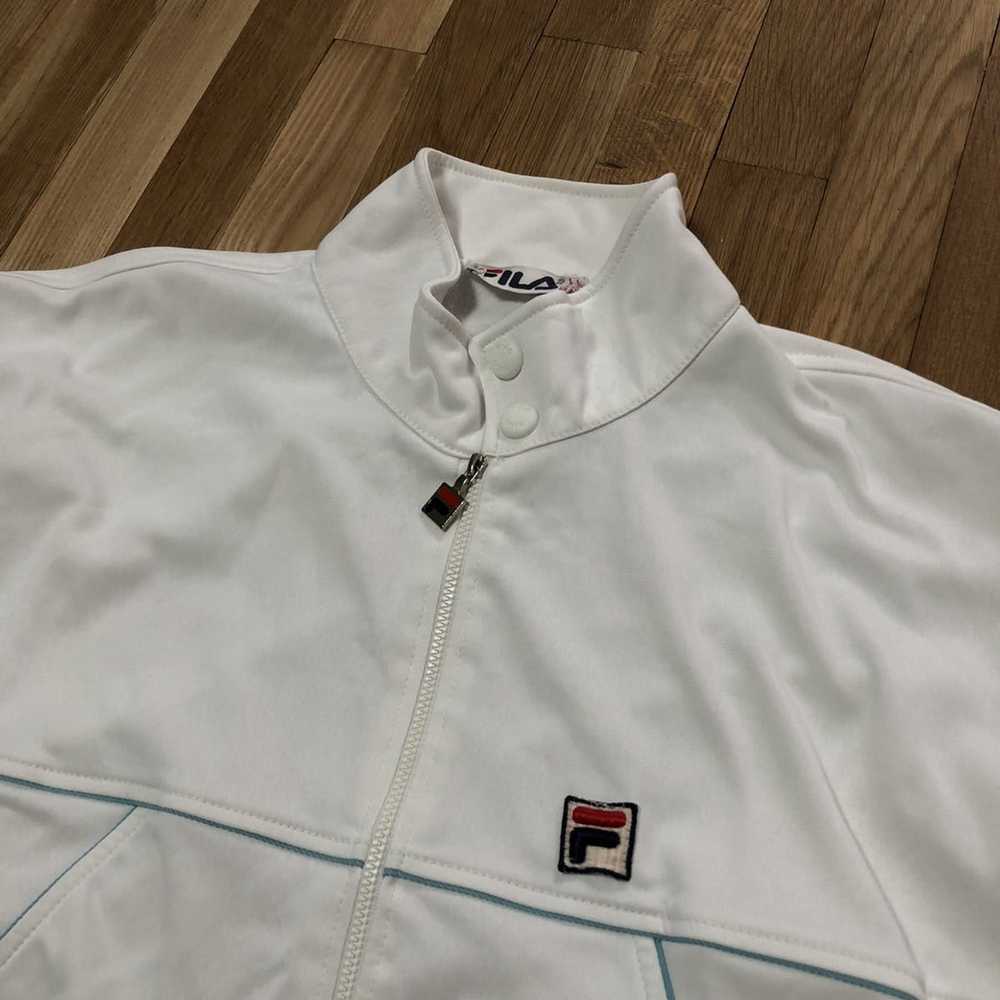 Fila VINTAGE FILA Made in Italy size L Olympic Zi… - image 2