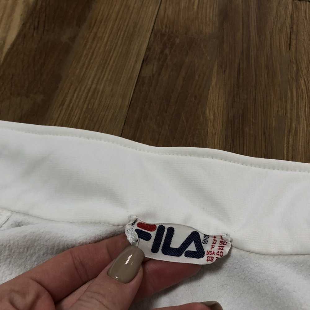 Fila VINTAGE FILA Made in Italy size L Olympic Zi… - image 4