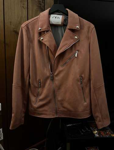 Zara Brown metallic jacket