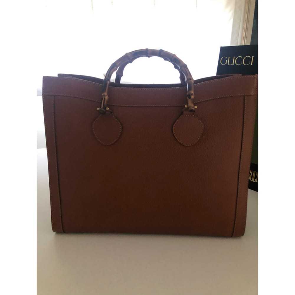 Gucci Diana leather handbag - image 4
