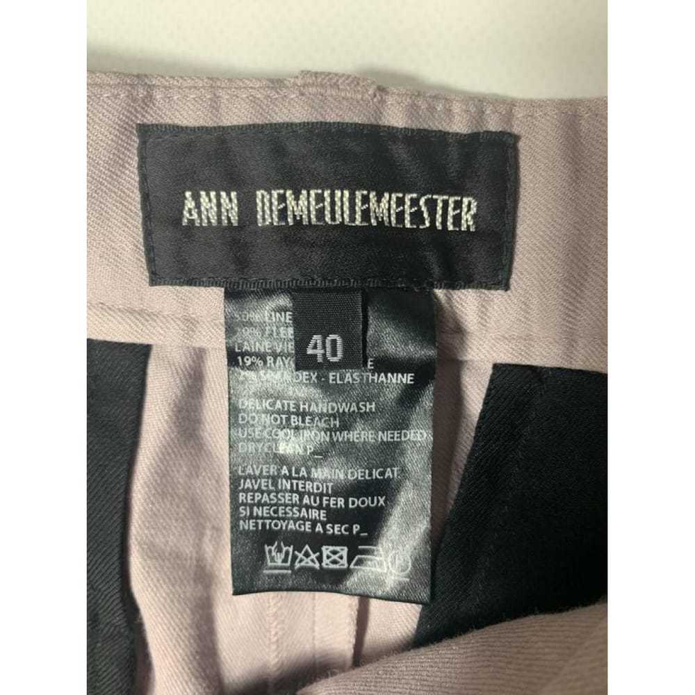 Ann Demeulemeester Linen trousers - image 4