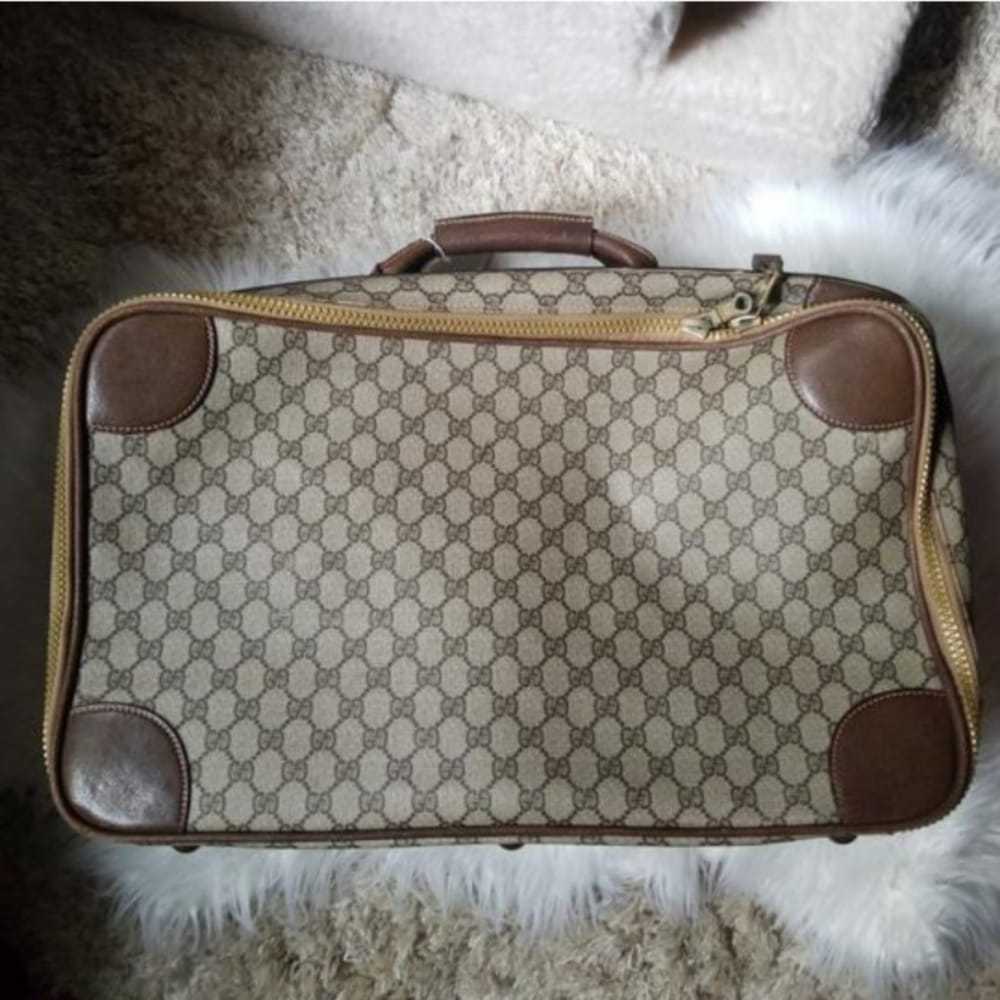 Gucci Cloth travel bag - image 4