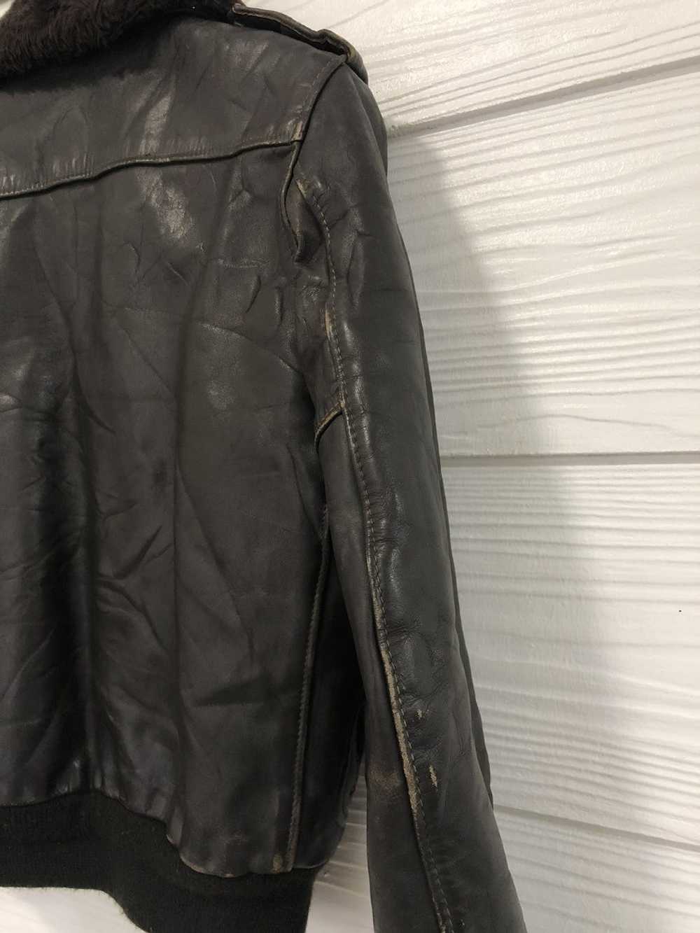 Leather Jacket × Schott × Vintage Vintage 70’s Sc… - image 10