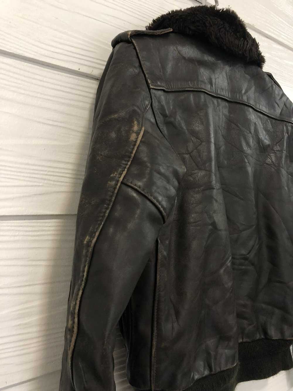 Leather Jacket × Schott × Vintage Vintage 70’s Sc… - image 11