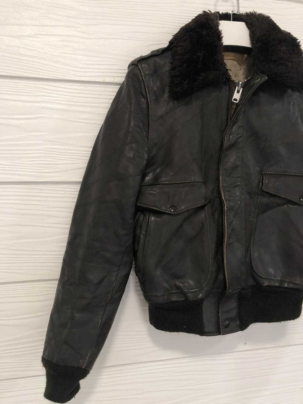 Leather Jacket × Schott × Vintage Vintage 70’s Sc… - image 3