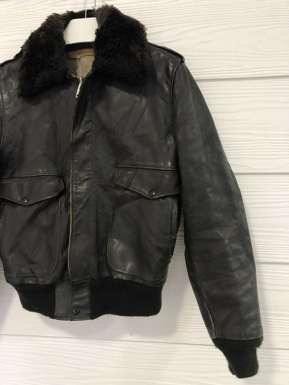 Leather Jacket × Schott × Vintage Vintage 70’s Sc… - image 4