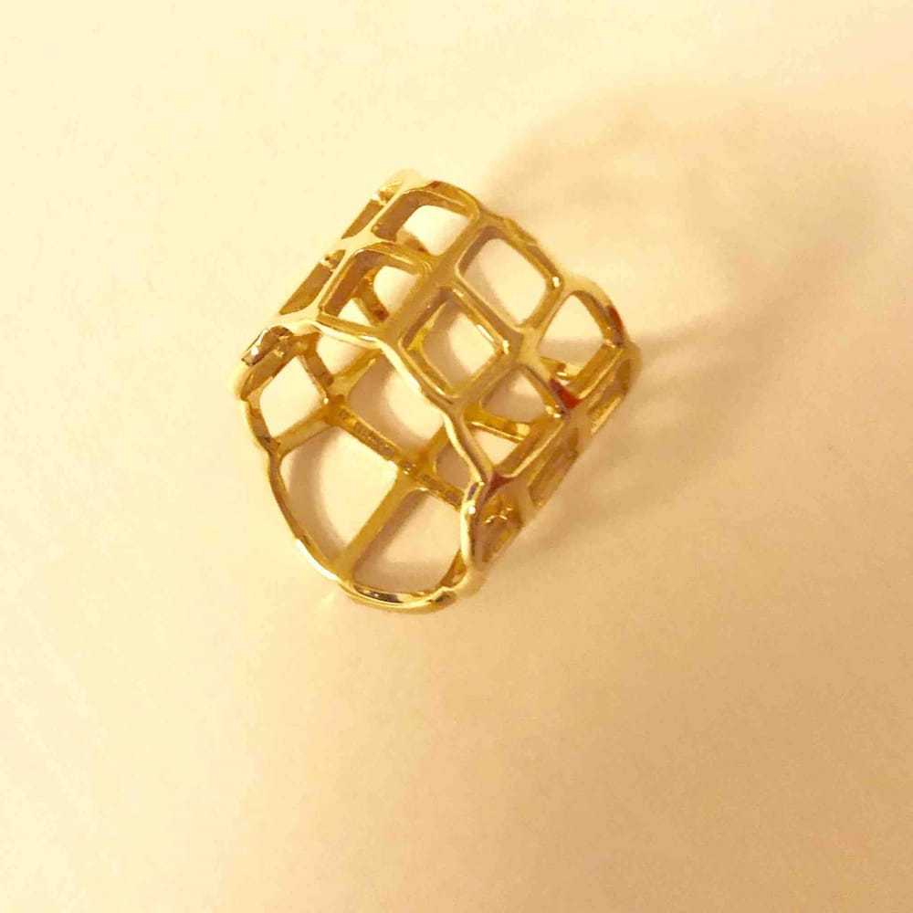 Hermès Niloticus pink gold ring - image 2