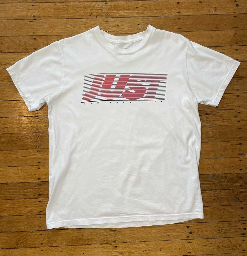 Kith Kith White "Just" New York City T-Shirt - image 1
