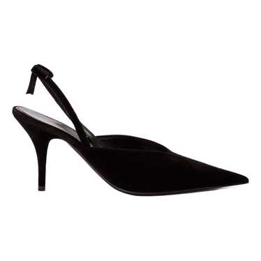 Balenciaga Knife velvet heels - image 1