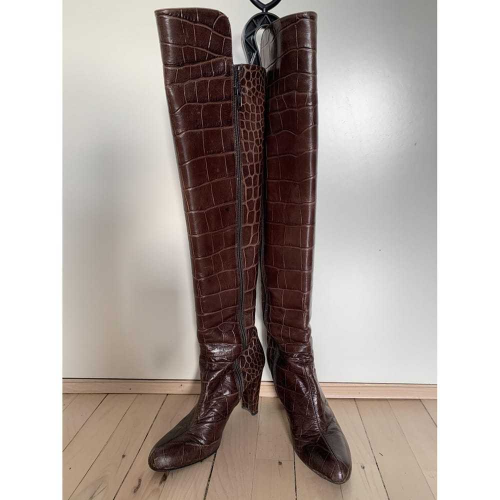 Stuart Weitzman Patent leather boots - image 2