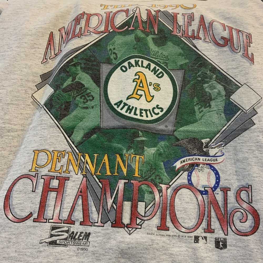 MLB × Streetwear × Vintage Vintage 90's Oakland A… - image 3