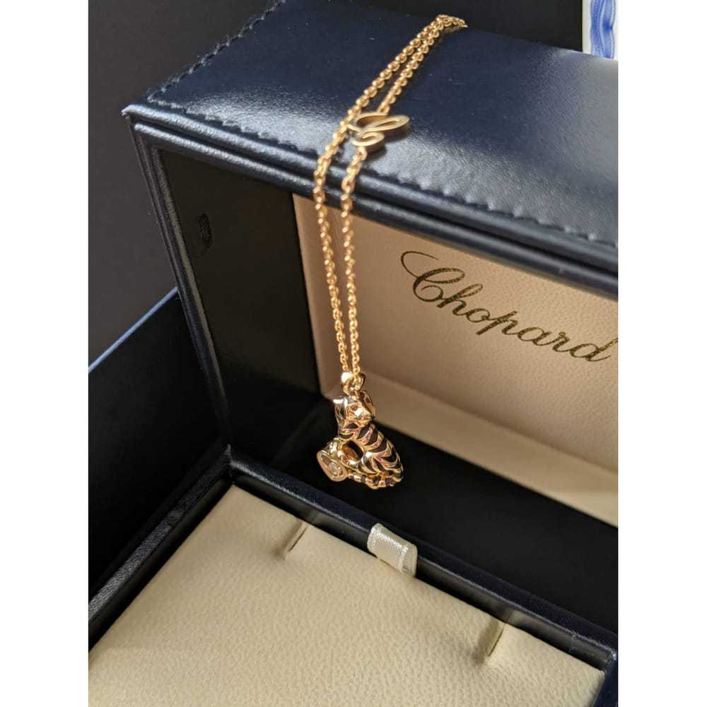 Chopard Pink gold necklace - image 9