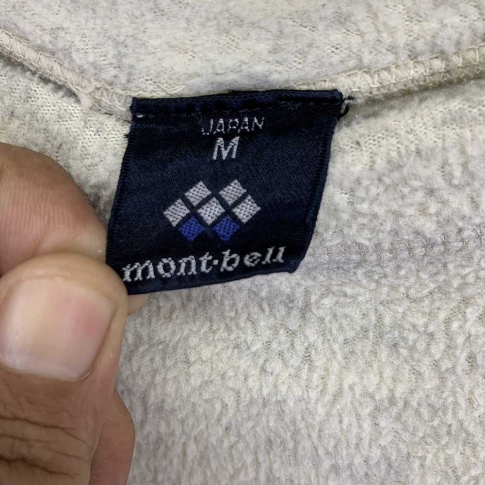 Montbell Vintage Montbell Fleece Crewneck Sweatsh… - image 5