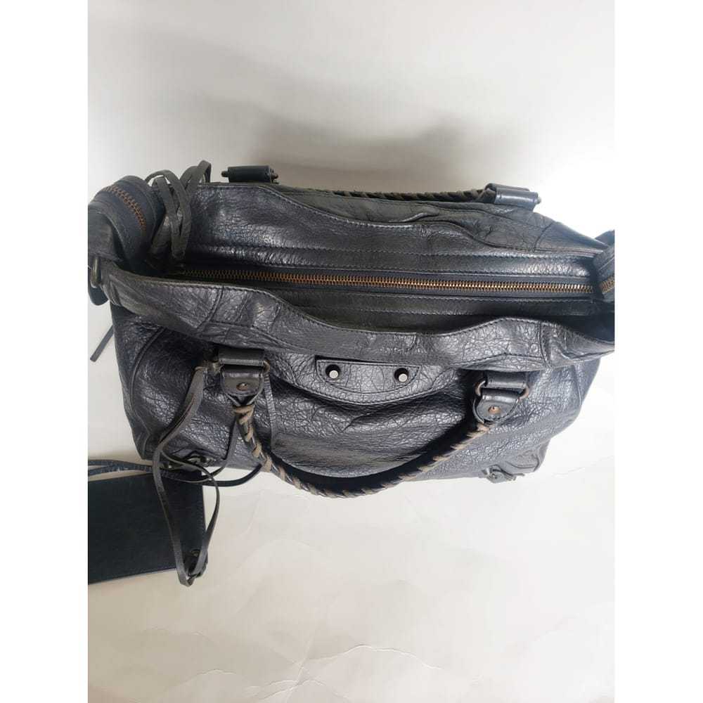 Balenciaga Vélo leather handbag - image 10