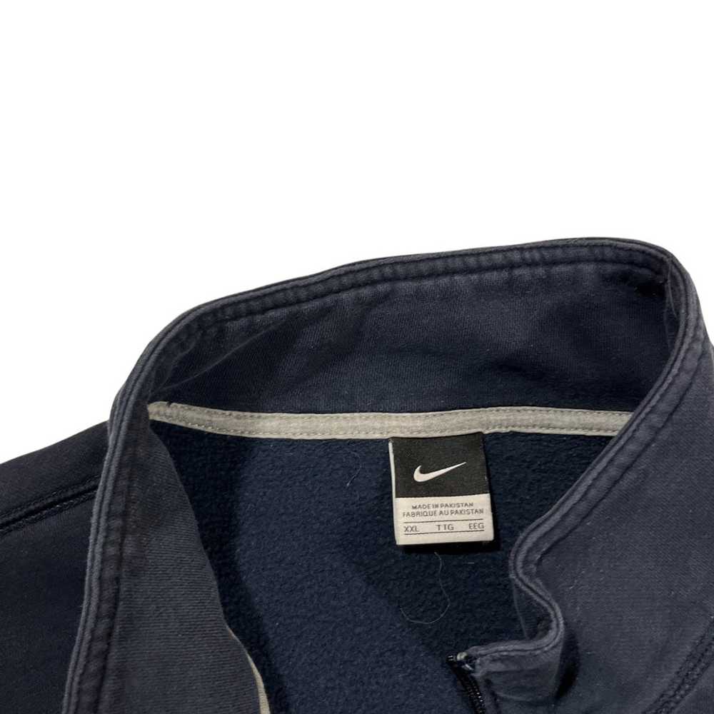 Nike × Vintage Vintage Nike Navy Blue Full Zip Ja… - image 3