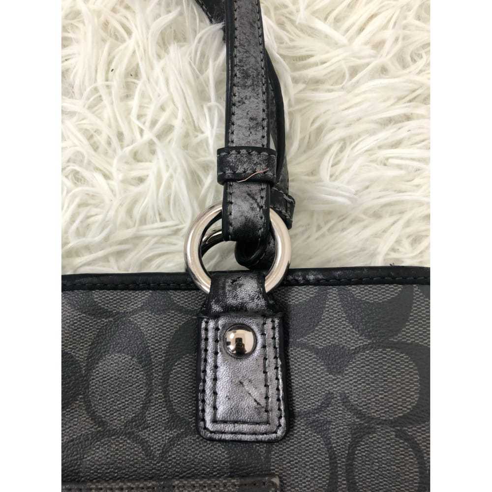 Coach Cartable mini sierra cloth handbag - image 7