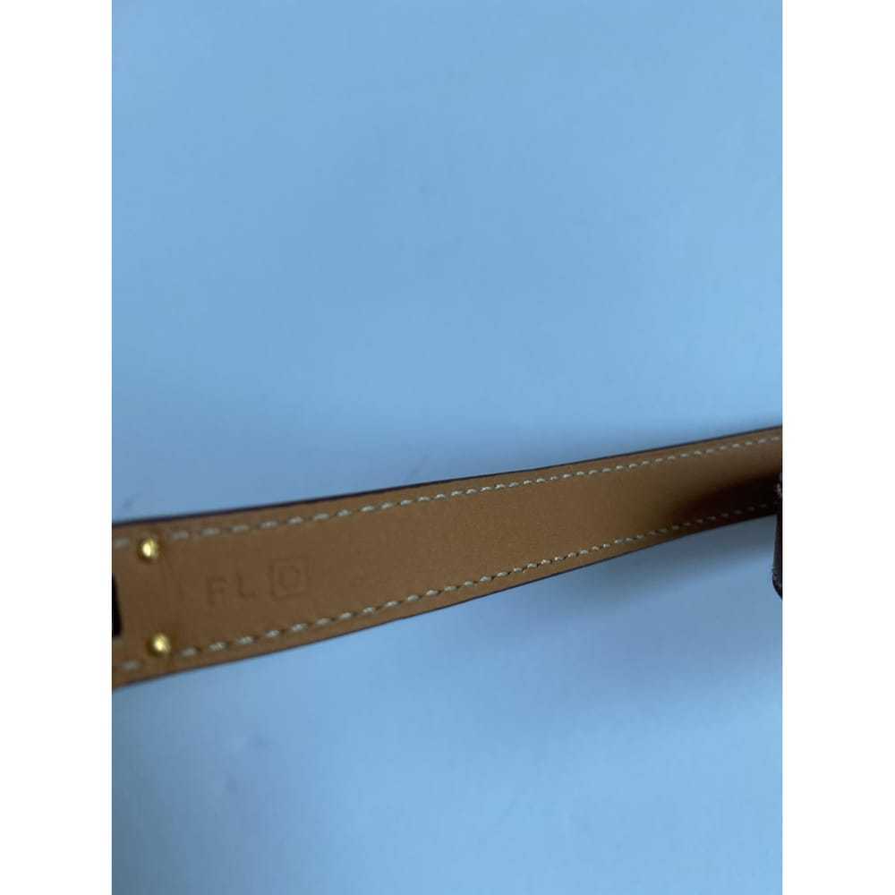 Hermès Mini Kelly leather bracelet - image 4