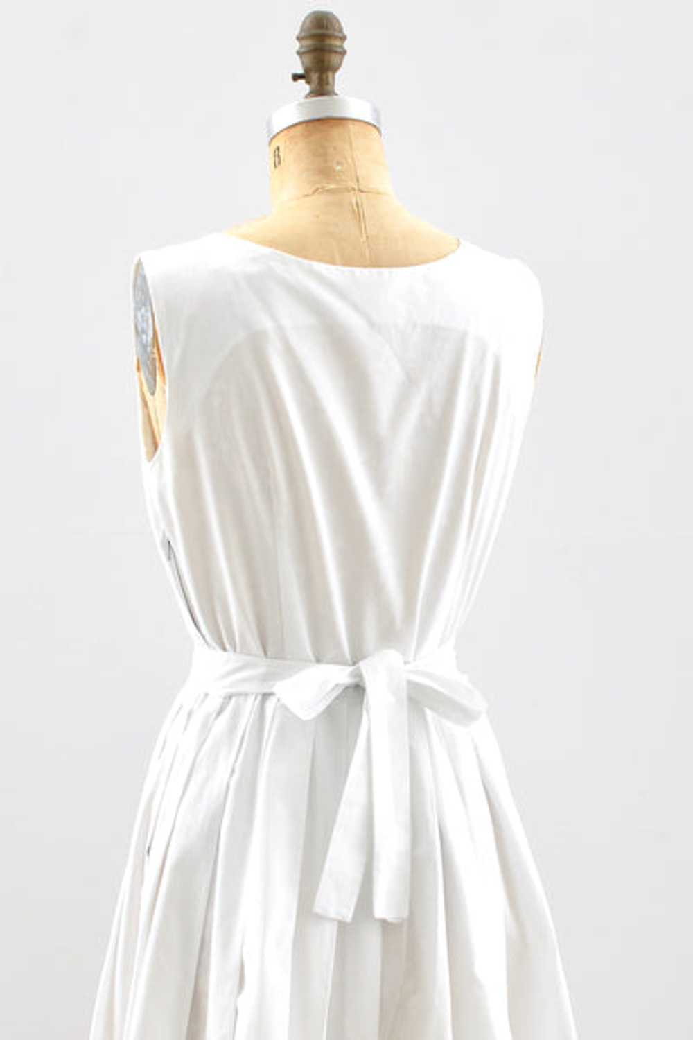 50's White Dress - image 4