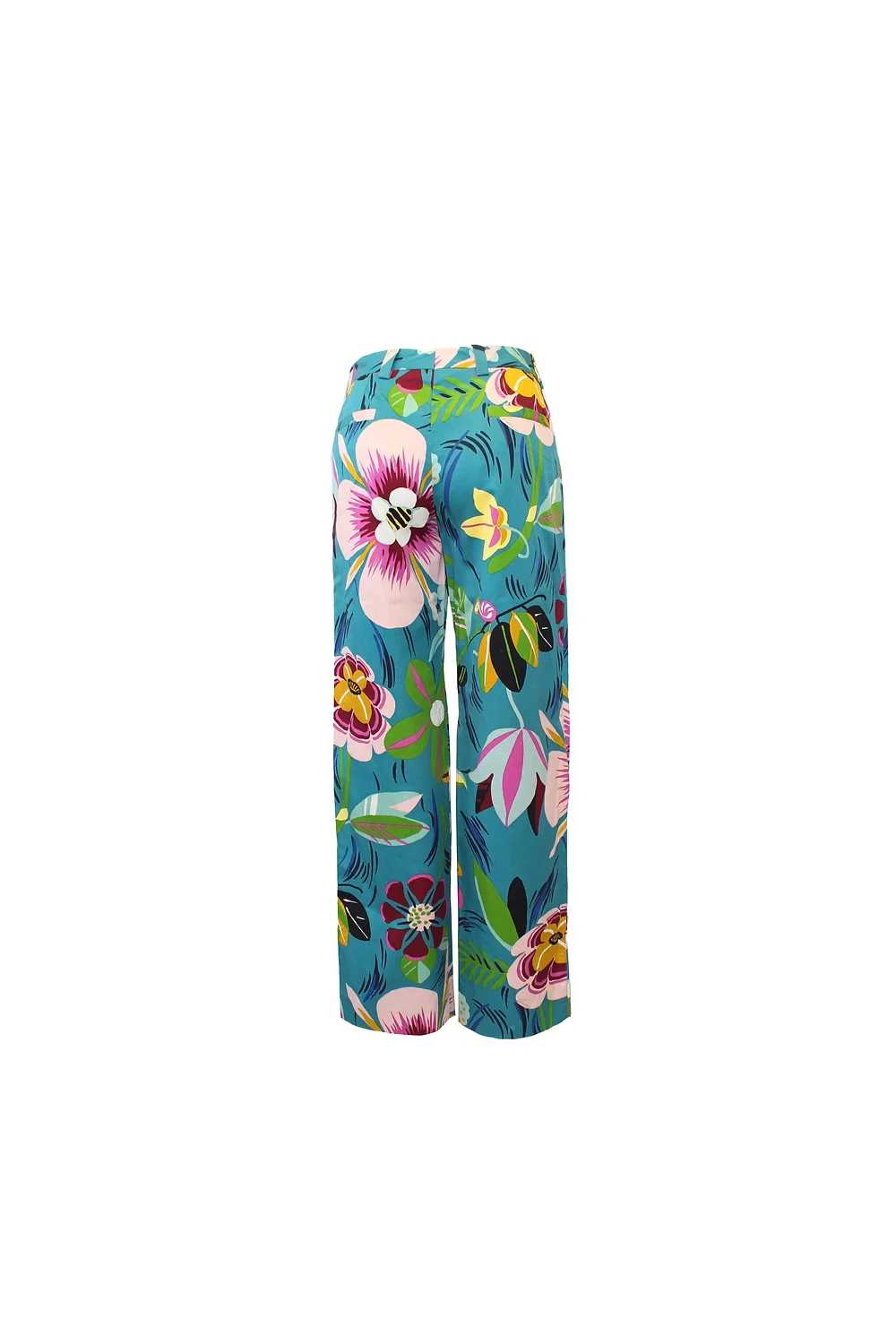 Gucci Vintage Flower Print Pants 1999 Tom Ford - image 2