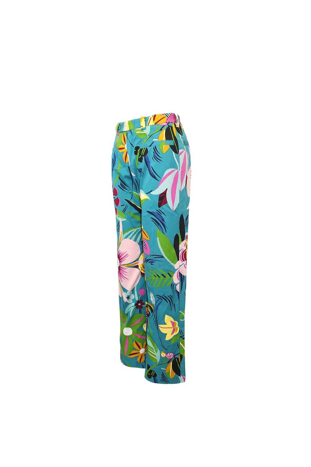 Gucci Vintage Flower Print Pants 1999 Tom Ford - image 3