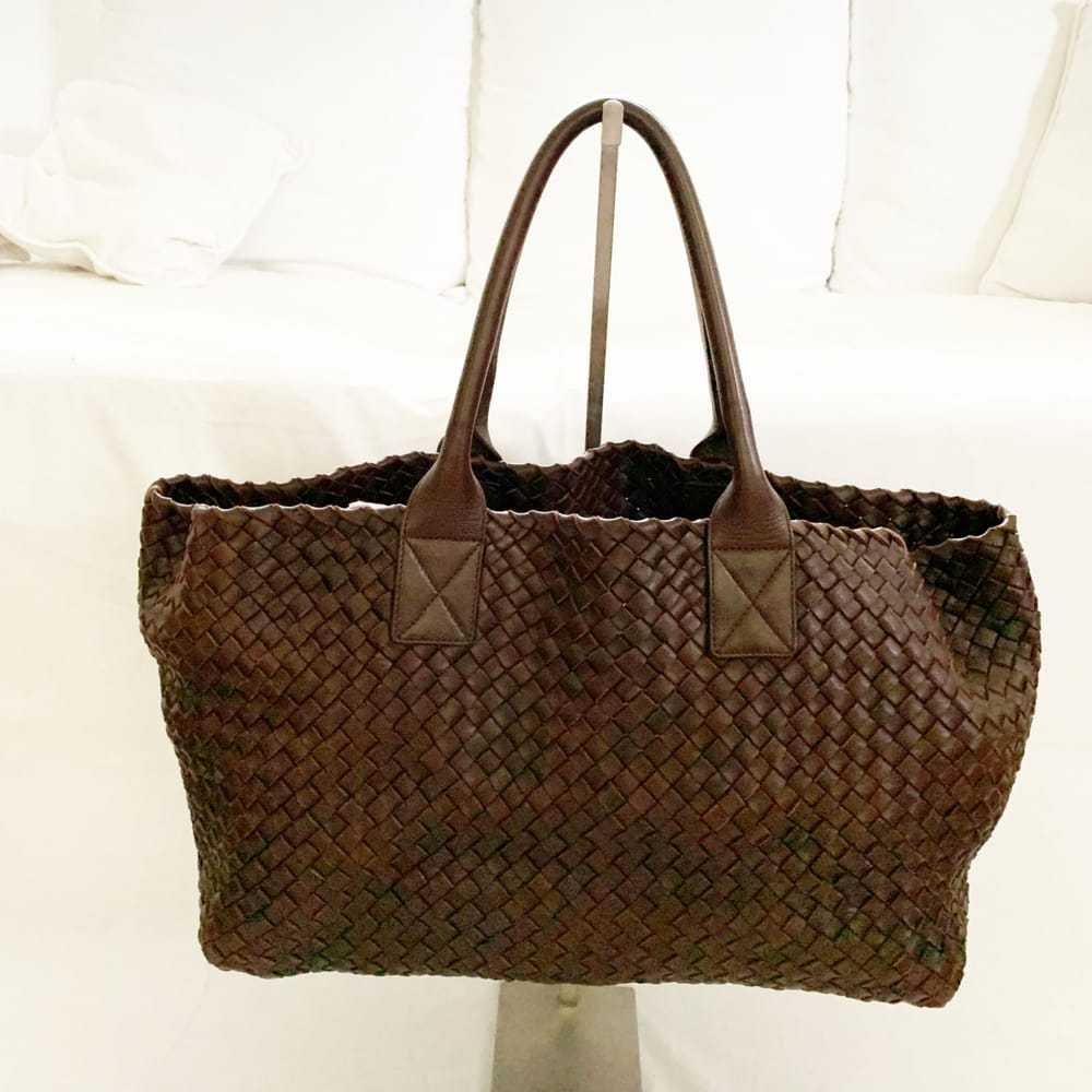 Bottega Veneta Cabat leather tote - image 8