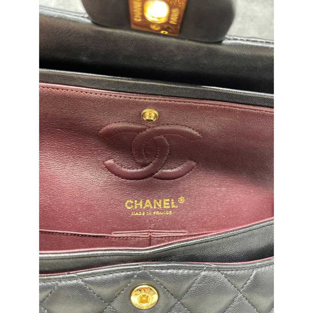 Chanel Chanel Classic Double Flap Bag Quilted Lam… - image 10