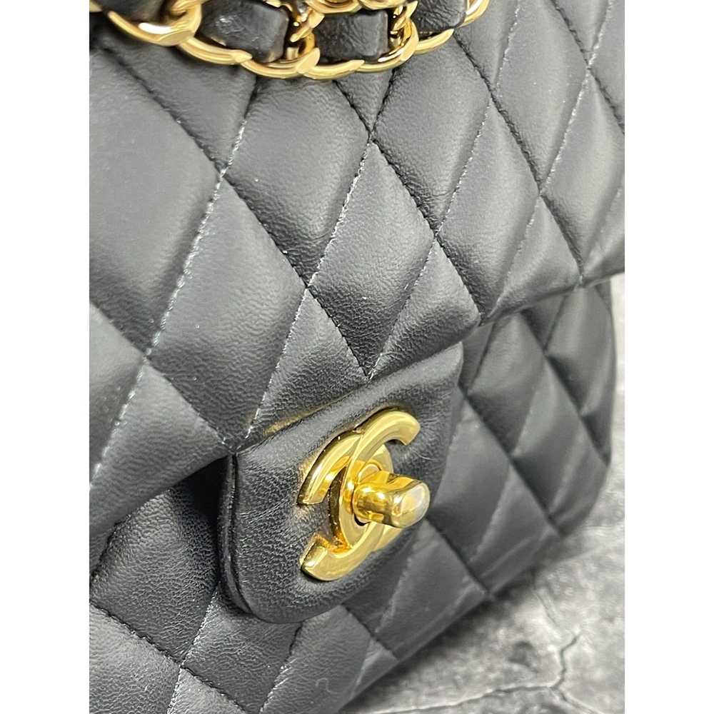 Chanel Chanel Classic Double Flap Bag Quilted Lam… - image 4