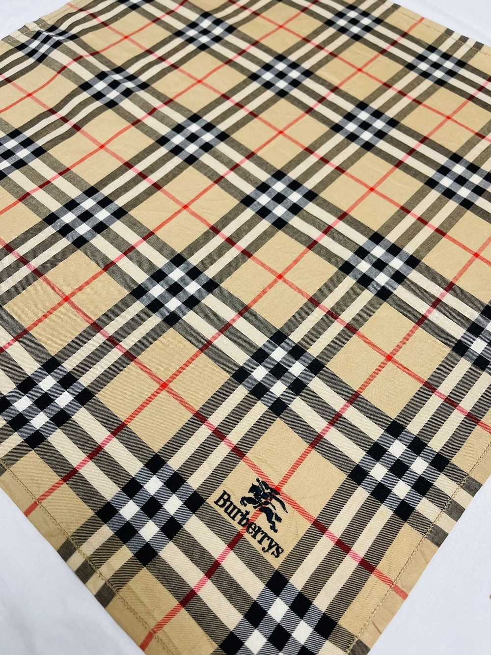 Burberry × Vintage Burberry Scarf Handkerchief Ne… - image 4