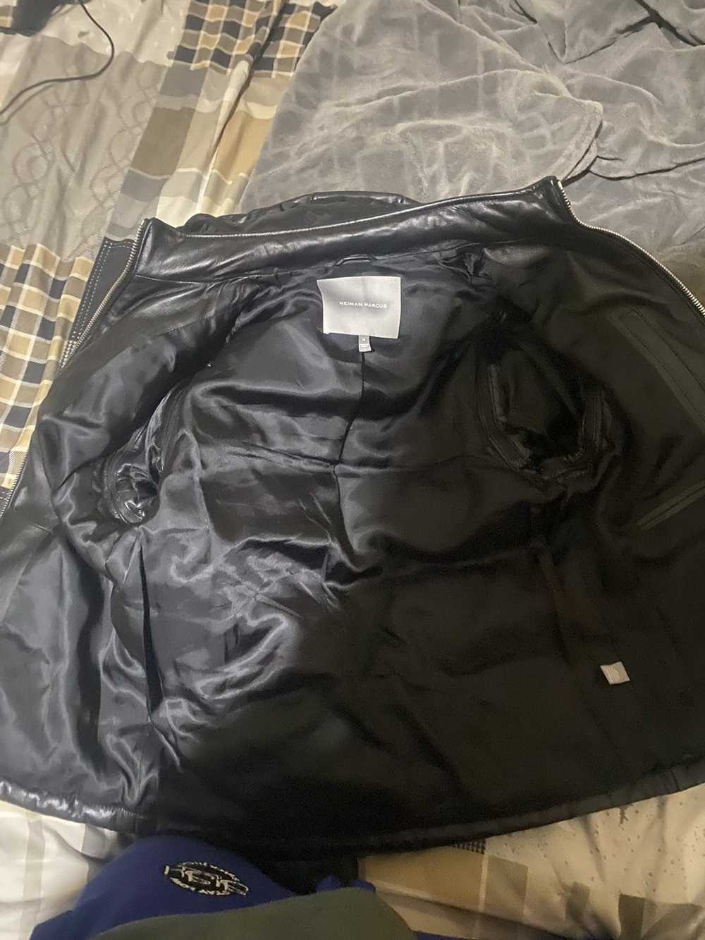 Neiman Marcus Neiman Marcus leather jacket - image 3
