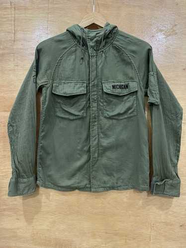 ジャケット・アウター HYSTERIC GLAMOUR military mod coat Hysteric Glamour Vintage Camouflage Print Cotton Military Jacket