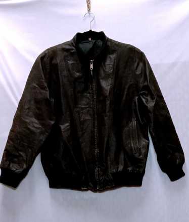 Leather Jacket × Other × Vintage Vintage Leather … - image 1