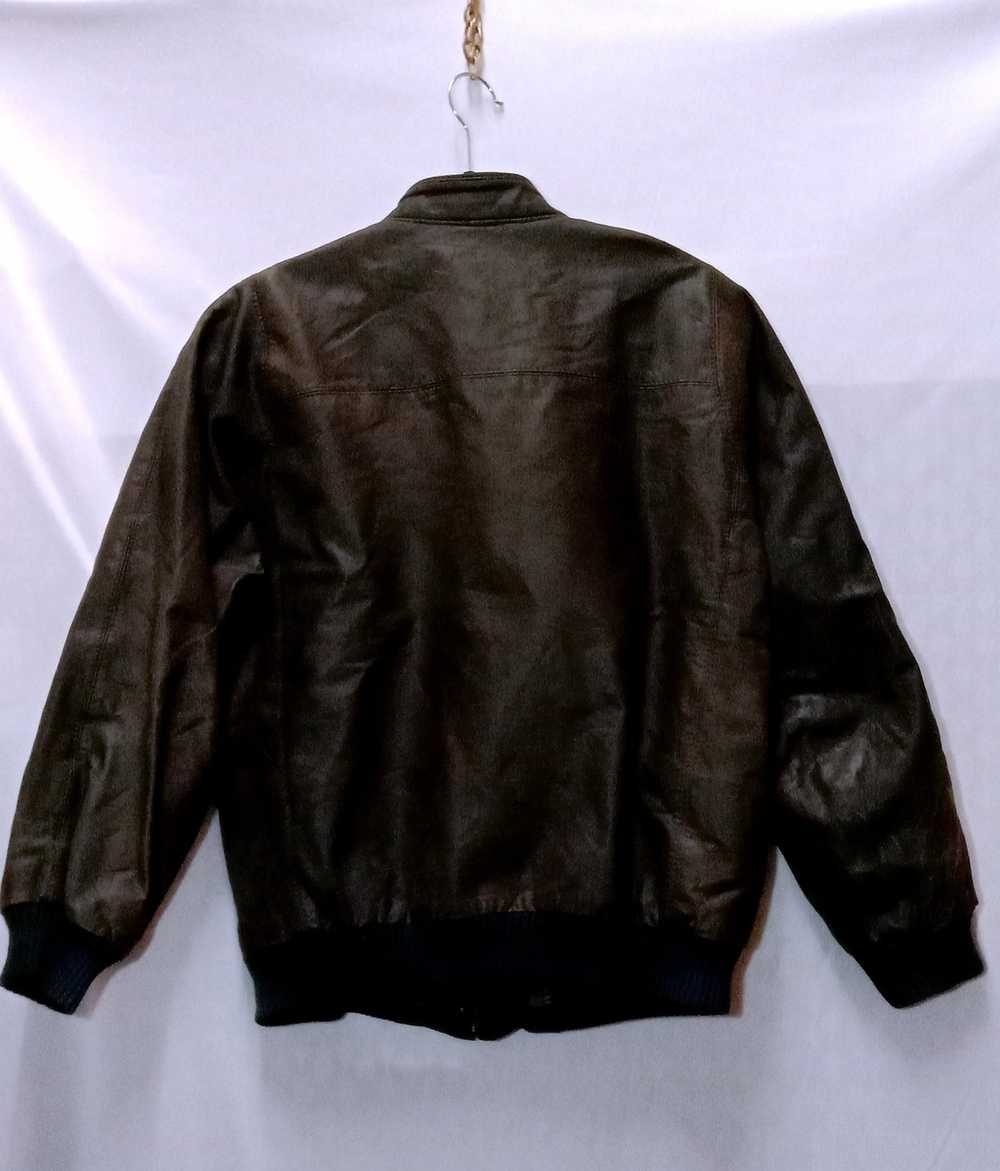 Leather Jacket × Other × Vintage Vintage Leather … - image 3
