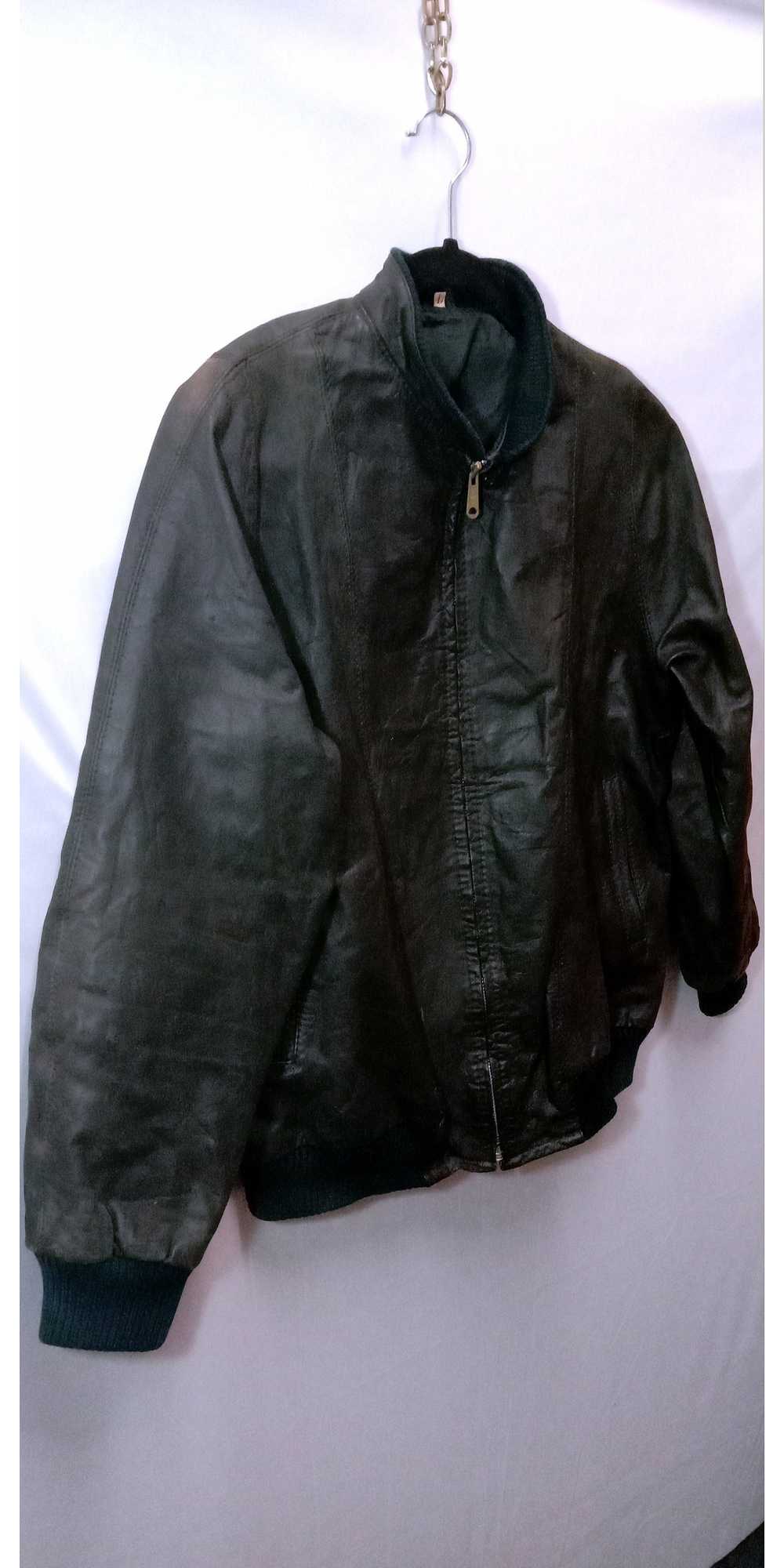 Leather Jacket × Other × Vintage Vintage Leather … - image 4