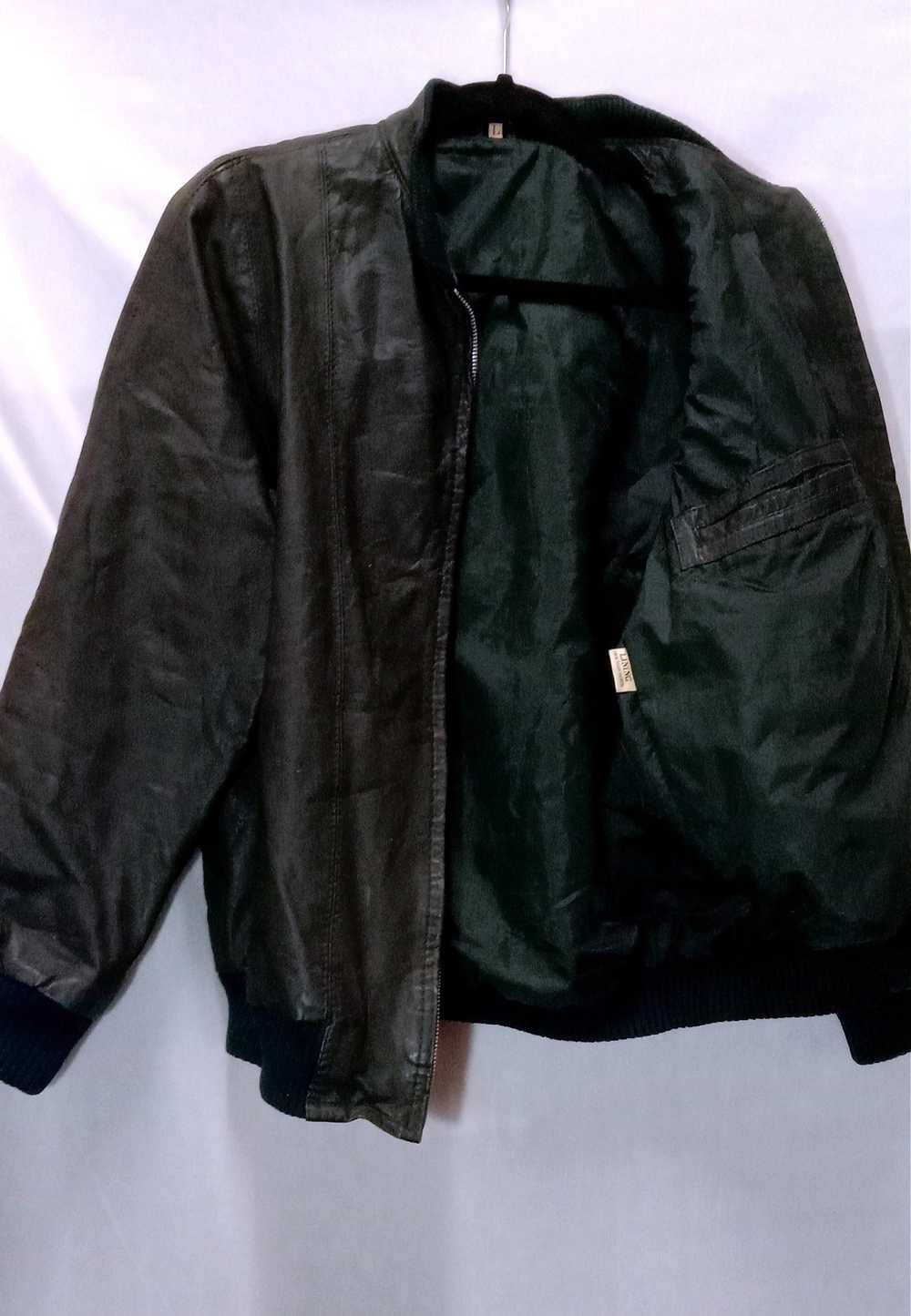Leather Jacket × Other × Vintage Vintage Leather … - image 6