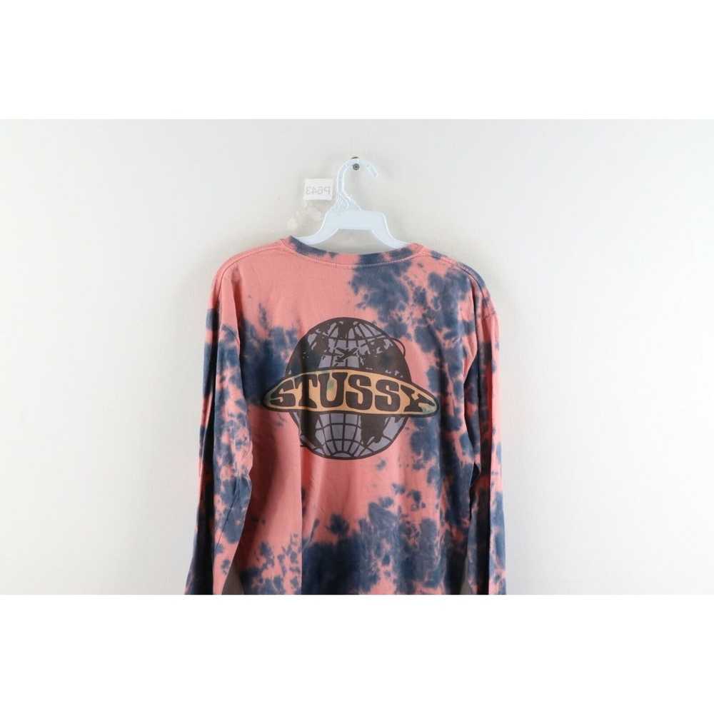 Stussy × Vintage Vintage Stussy Spell Out Earth A… - image 6