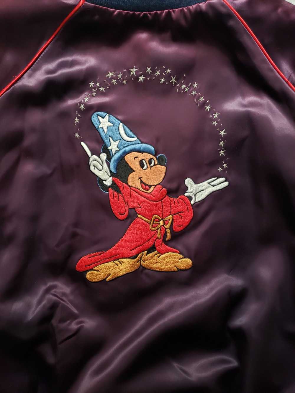 Disney × Vintage Vintage 80s Fantasia Bomber Jack… - image 3