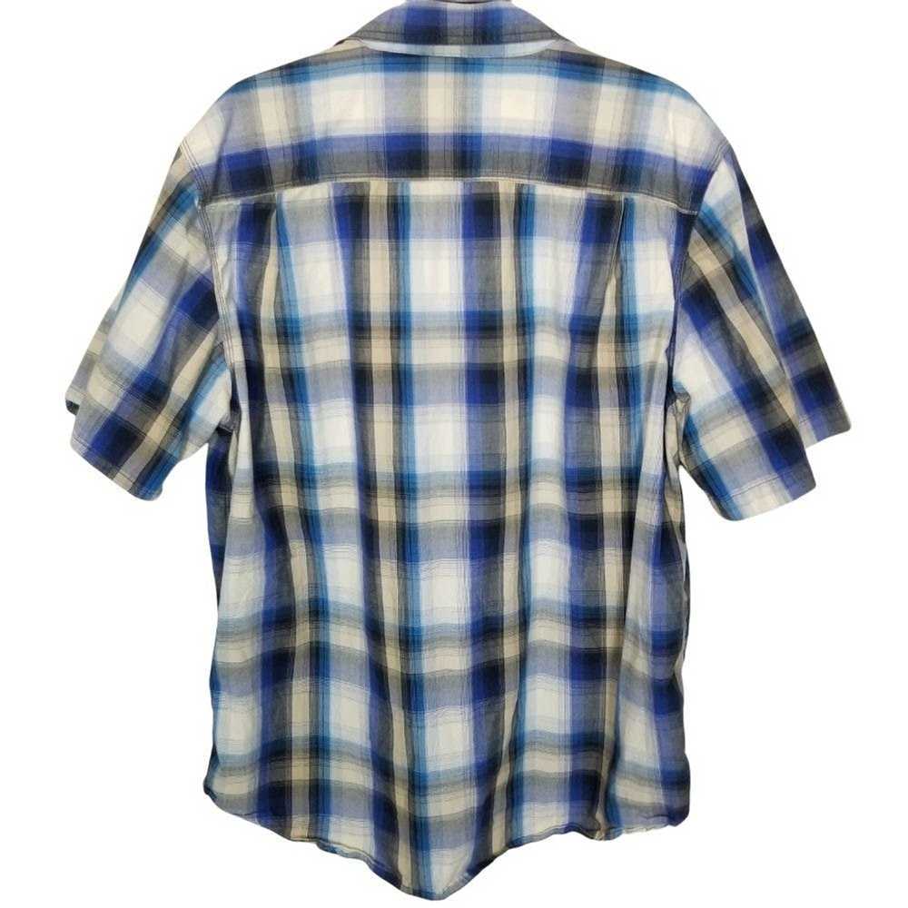 Carhartt Carhartt Mens L Blue Plaid Bozeman Butto… - image 9