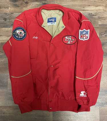 Vintage NFL San Francisco 49ers Gold Pro Line Starter Jacket XL