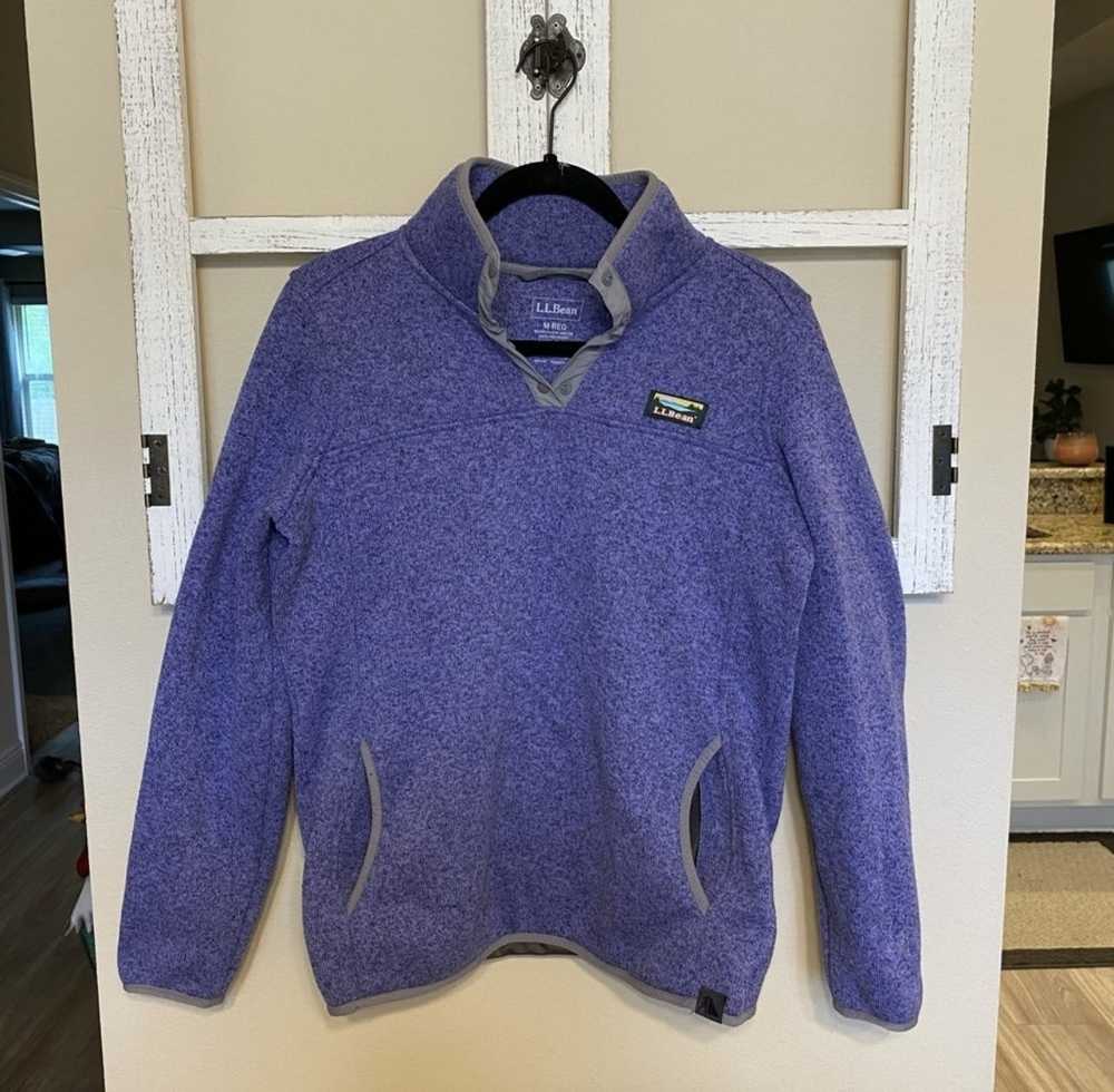 L.L. Bean L.L. Bean sweater fleece pullover - image 1