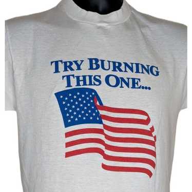 Screen Stars Try Burning This One American Flag V… - image 1