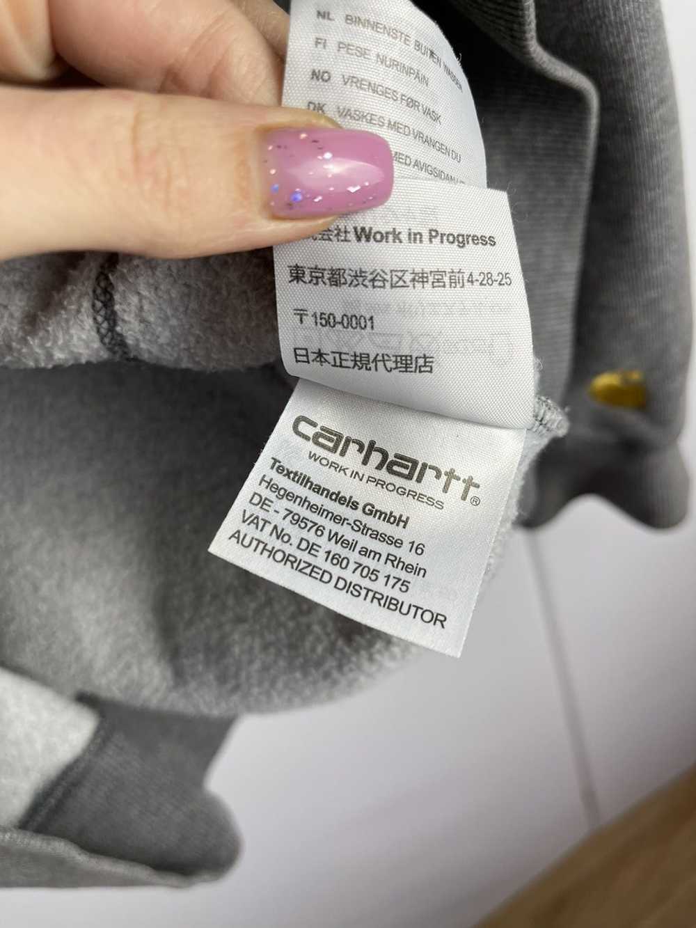 Carhartt × Carhartt Wip × Vintage Vintage zip hoo… - image 11