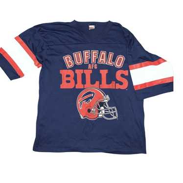Vintage 80s Buffalo Bills Jersey T-Shirt L NFL Football AFC Champs