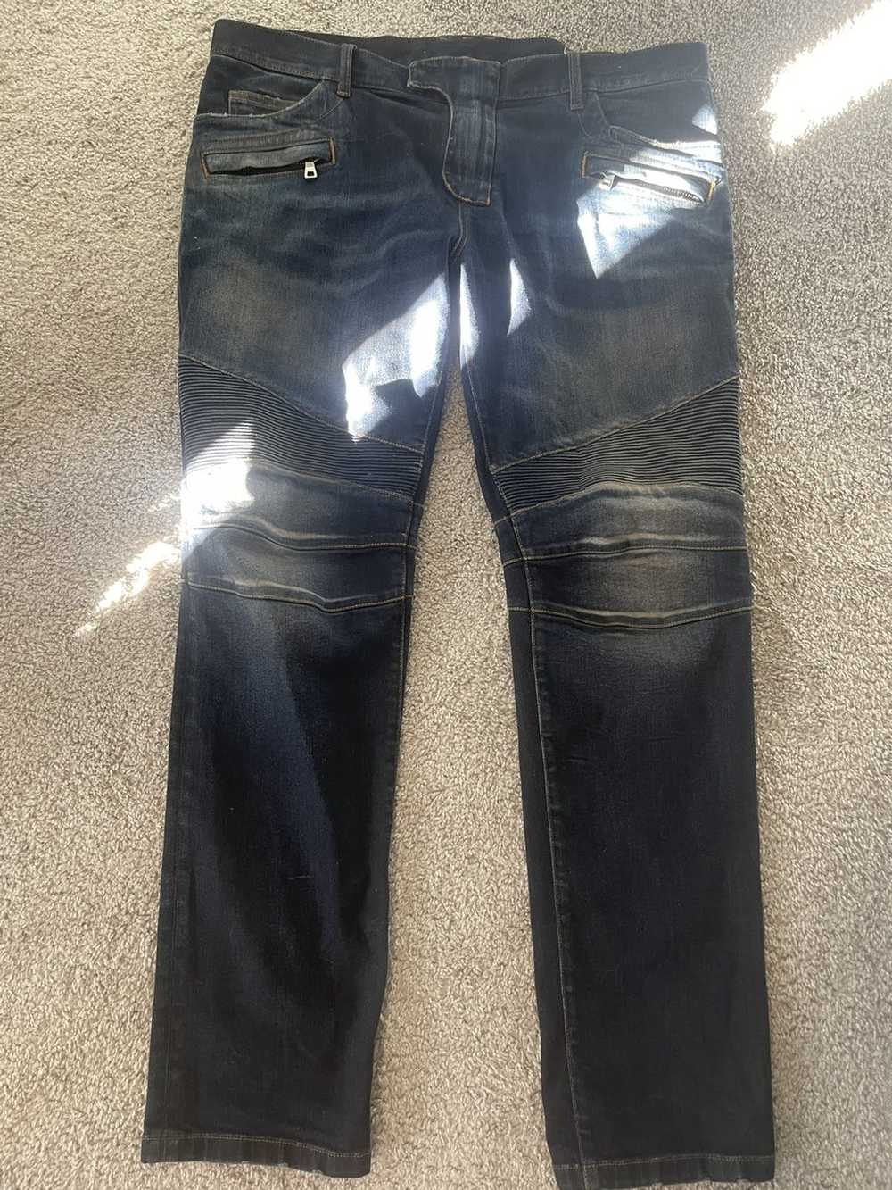 Balmain Only worn once Balmain jeans! Like new! - image 1