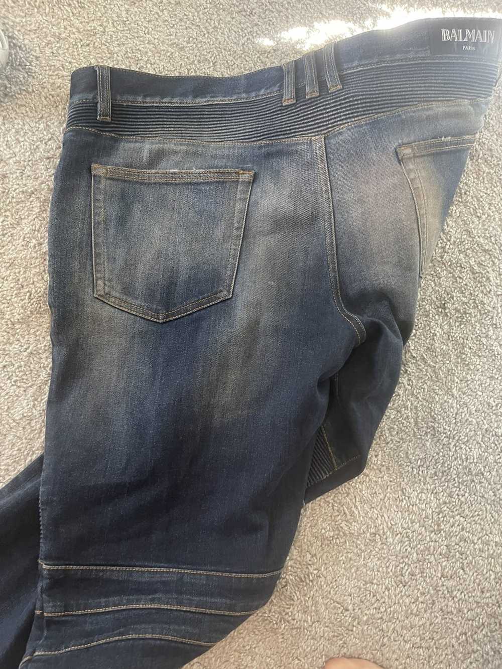 Balmain Only worn once Balmain jeans! Like new! - image 6