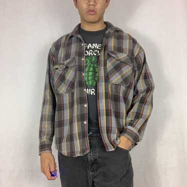 flannel vintage 90s workwear - Gem